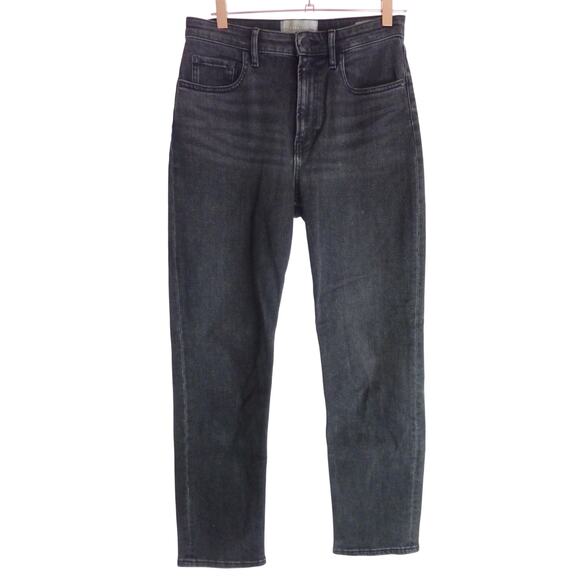 Everlane High Rise Straight Jeans Black The Cheeky Size 27 Regular - Picture 1 of 6